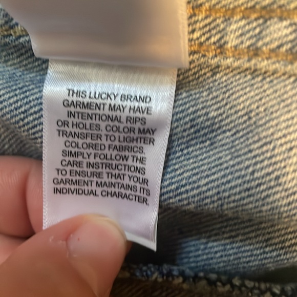 Lucky Brand Denim Jean Jacket Limited Edition - Picture 11 of 11
